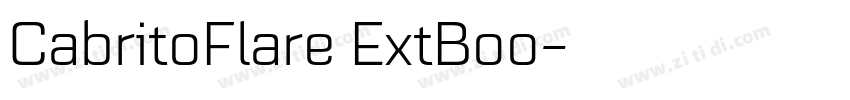 CabritoFlare ExtBoo字体转换